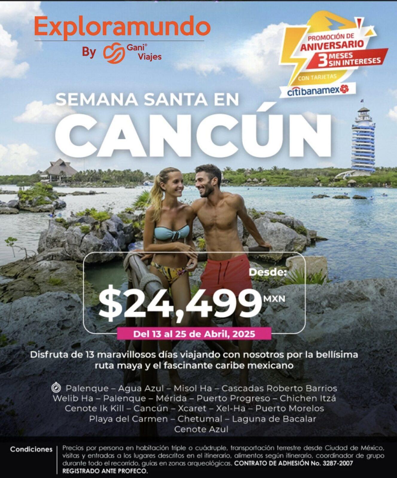 Semana Santa a Cancún 