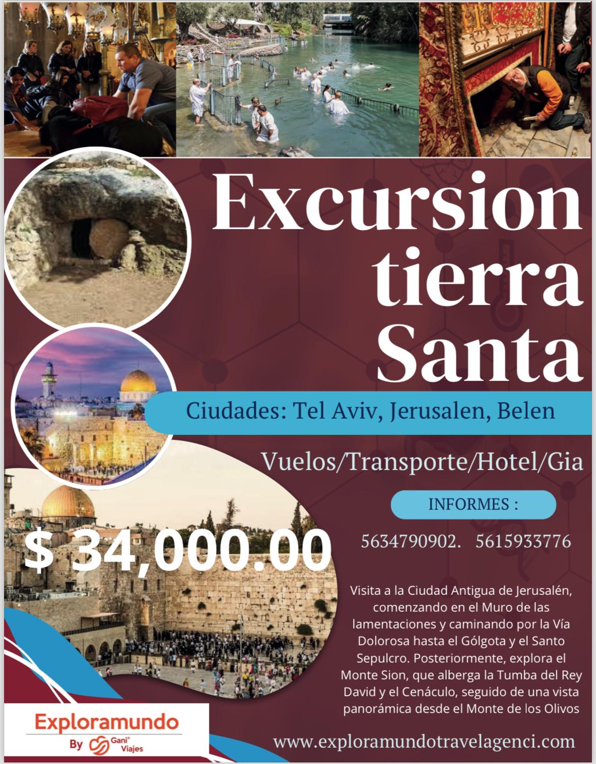 Excursión a tierra Santa 